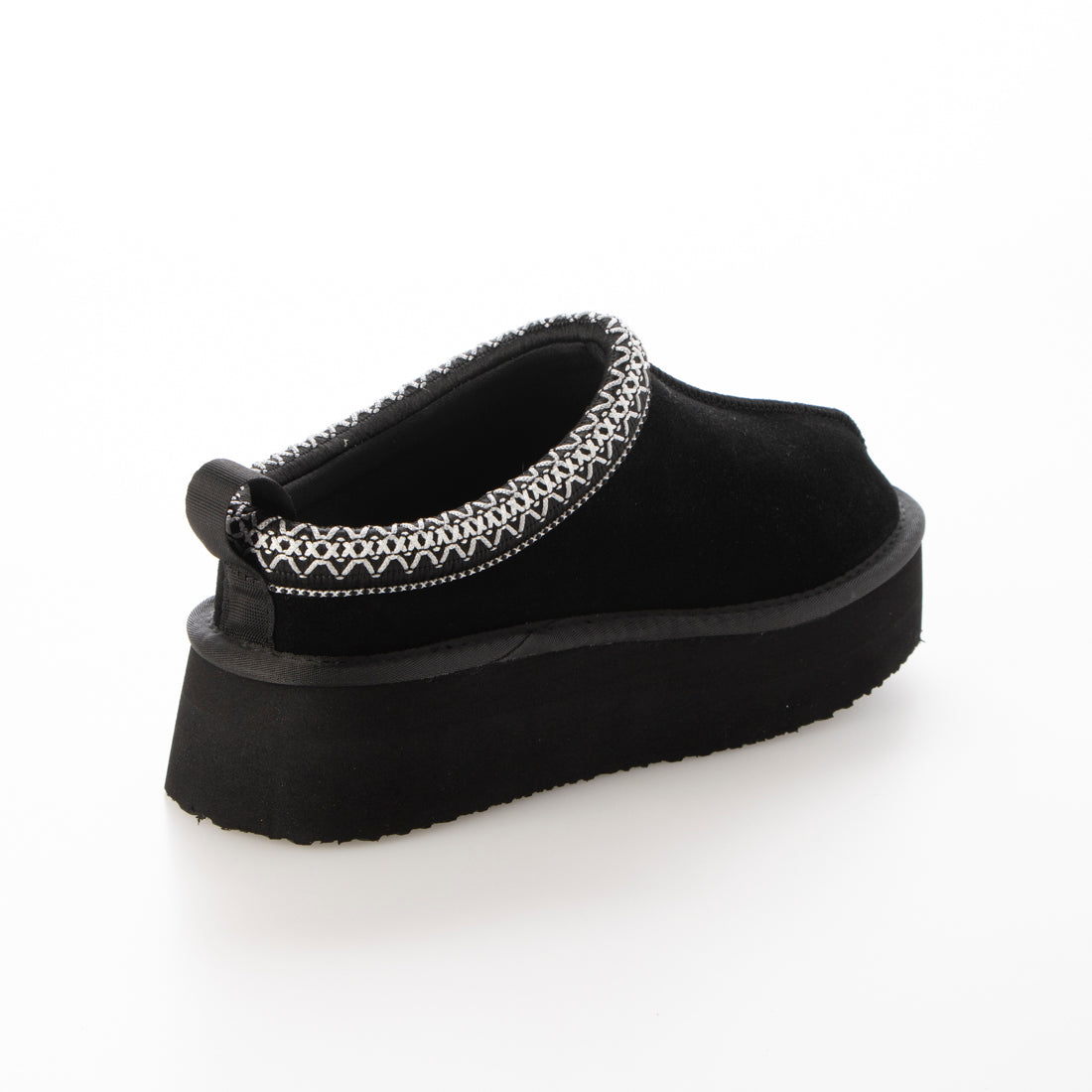エルビーエヴァンズ L.B.Evans ELENA 厚底スリッポン （Black） Black