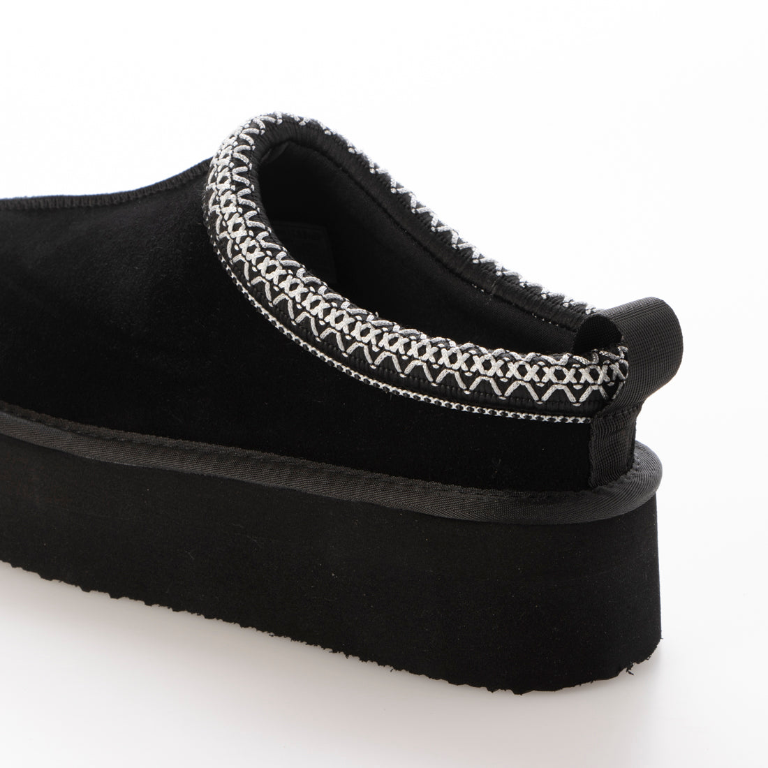 エルビーエヴァンズ L.B.Evans ELENA 厚底スリッポン （Black） Black