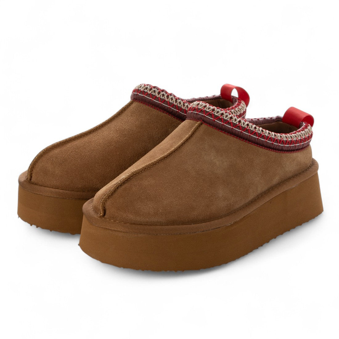 エルビーエヴァンズ L.B.Evans Elena 厚底スリッポン （Chestnut） Chestnut