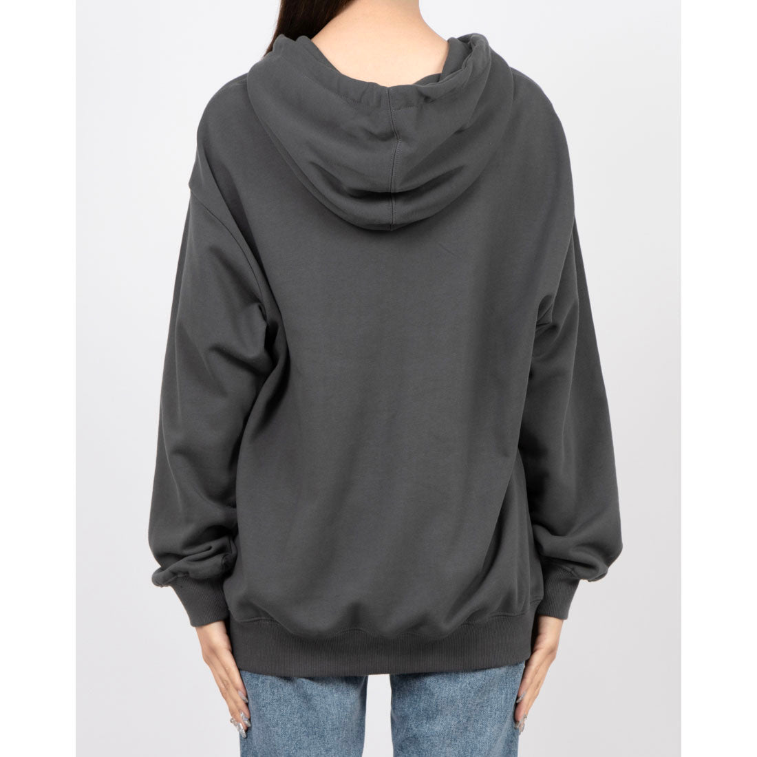 ロングライフアンドハピネス Longlife & Happiness ACTIVE WOMEN コットン オーバーサイズ フーディー （GREY MARL） GREY MARL