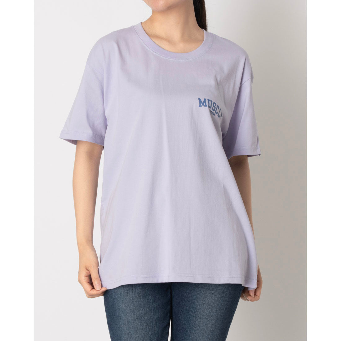 ロングライフアンドハピネス Longlife & Happiness Small Muscle London コットン クルー 半袖 Tシャツ （WHITE） WHITE