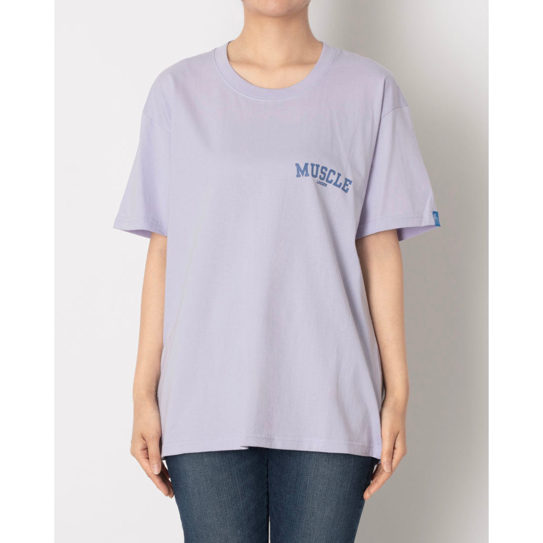 ロングライフアンドハピネス Longlife & Happiness Small Muscle London コットン クルー 半袖 Tシャツ （WHITE） WHITE