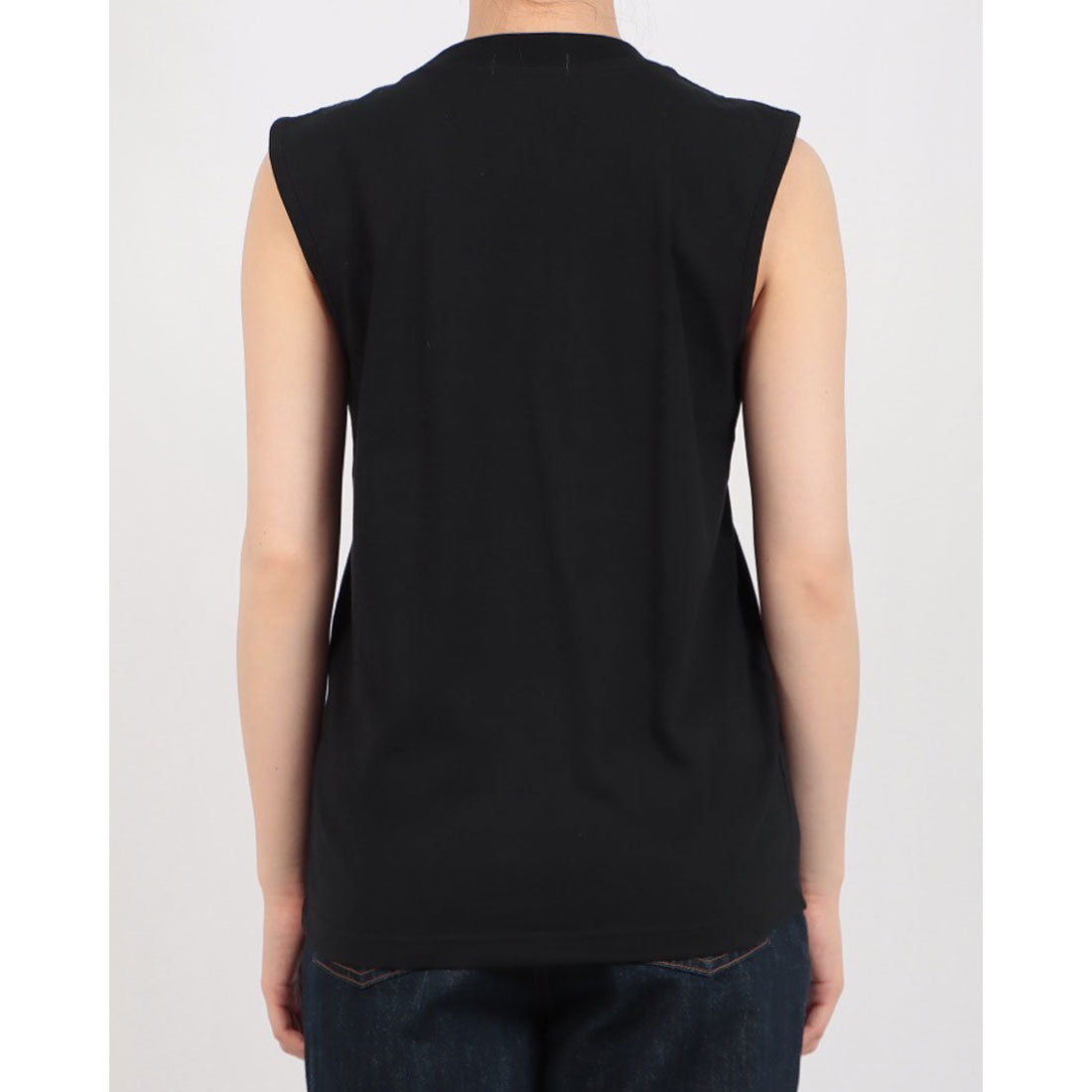 ロングライフアンドハピネス Longlife & Happiness C'est Bon le Yoga コットン ボックスタンク （BLACK） BLACK