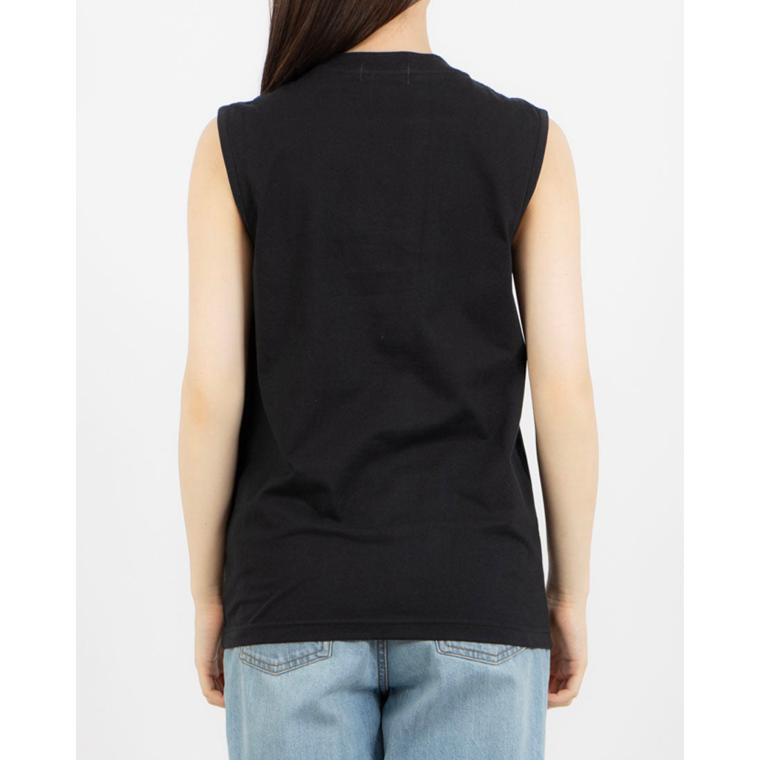 ロングライフアンドハピネス Longlife & Happiness AMOUR コットン ボックスタンク （BLACK） BLACK