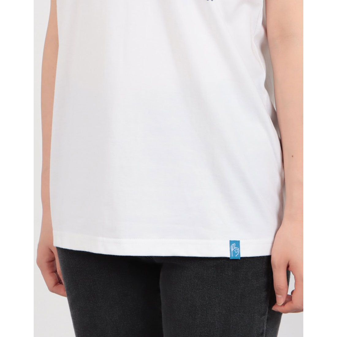 ロングライフアンドハピネス Longlife & Happiness New York Dance Studio コットン ボックスタンク （WHITE） WHITE