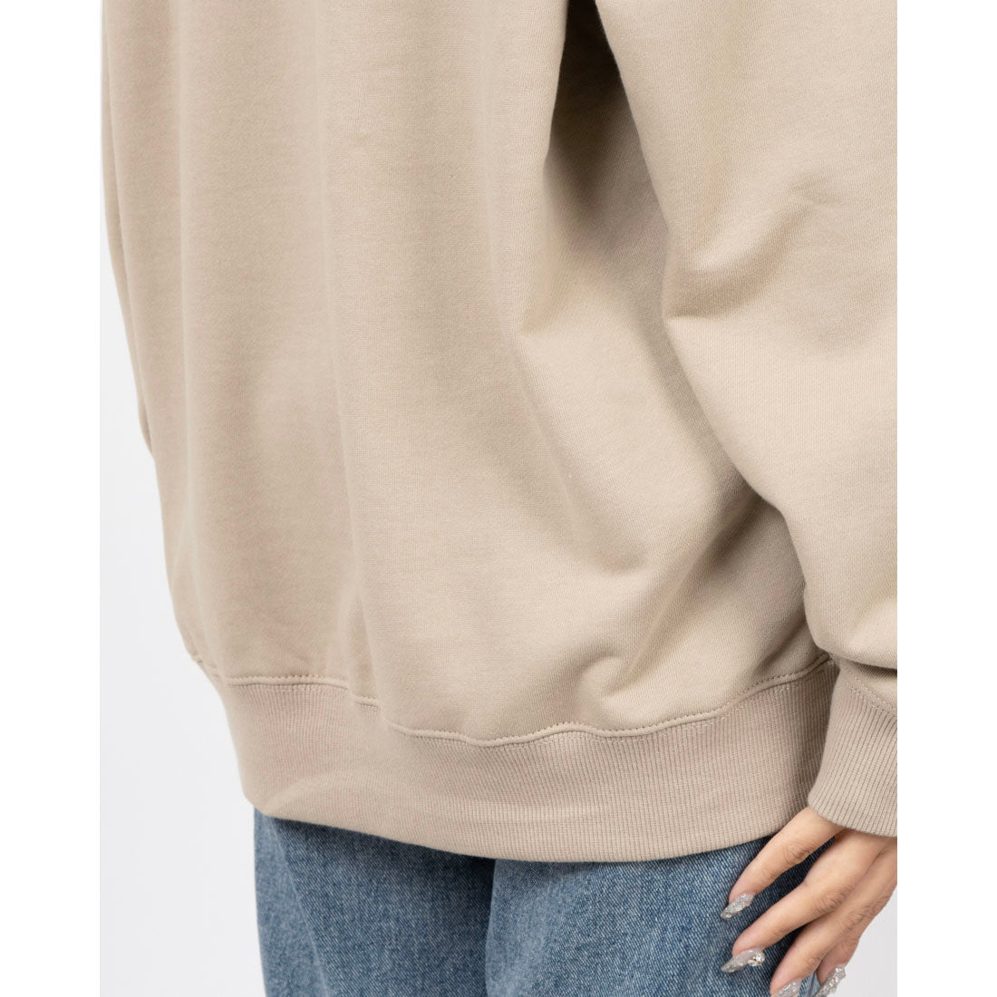 ロングライフアンドハピネス Longlife & Happiness Santa Monica Boxing Gym クルースウェットシャツ 裏起毛 （NAVY） NAVY