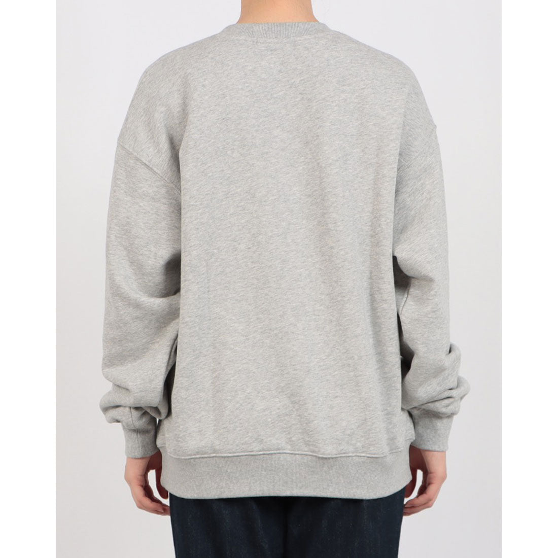 ロングライフアンドハピネス Longlife & Happiness New York Dance Studio クルースウェットシャツ 裏起毛 （GREY MARL） GREY MARL