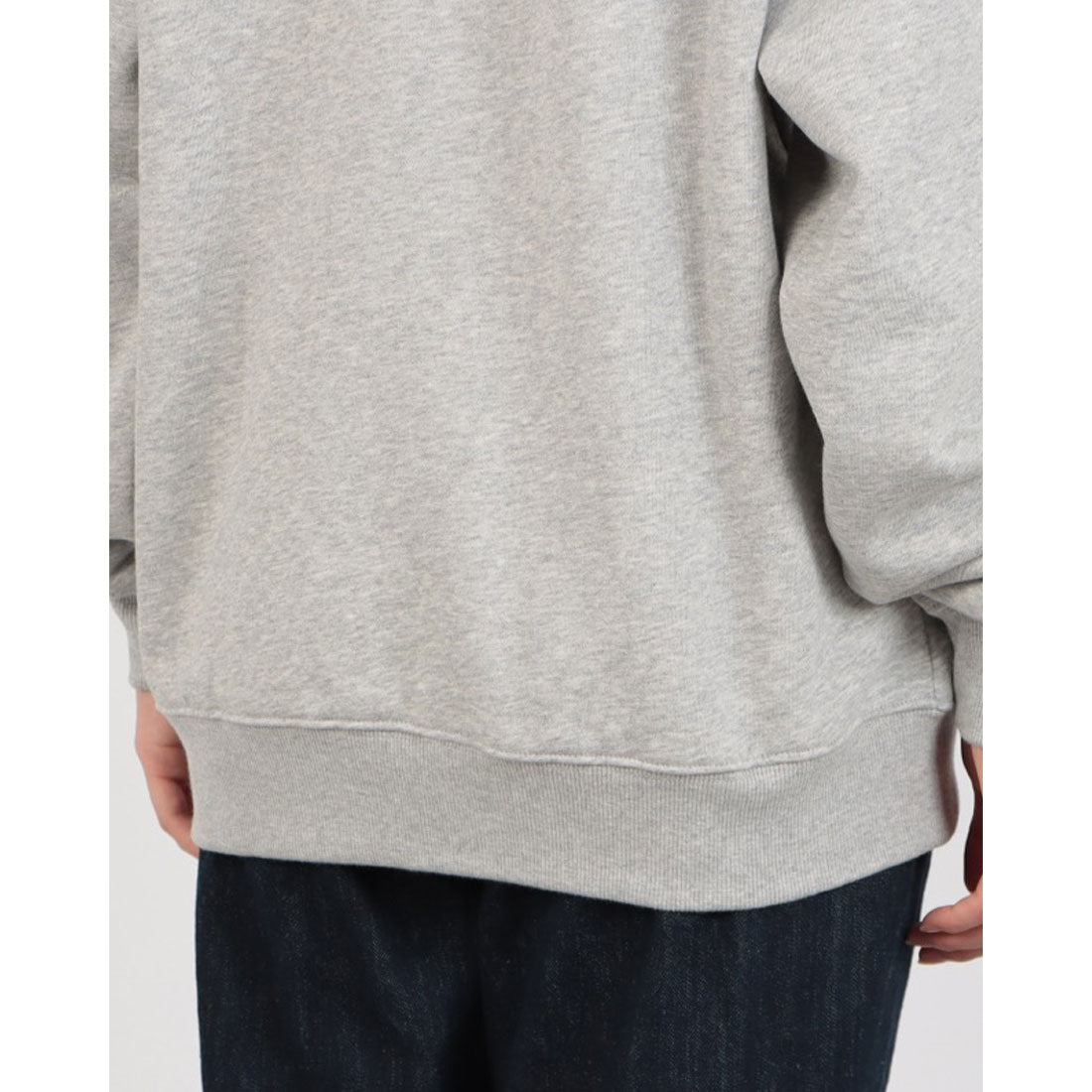 ロングライフアンドハピネス Longlife & Happiness New York Dance Studio クルースウェットシャツ 裏起毛 （GREY MARL） GREY MARL