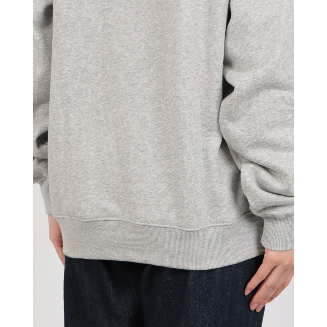 ロングライフアンドハピネス Longlife & Happiness North Shore Yoga クルースウェットシャツ 裏起毛 （GREY MARL） GREY MARL