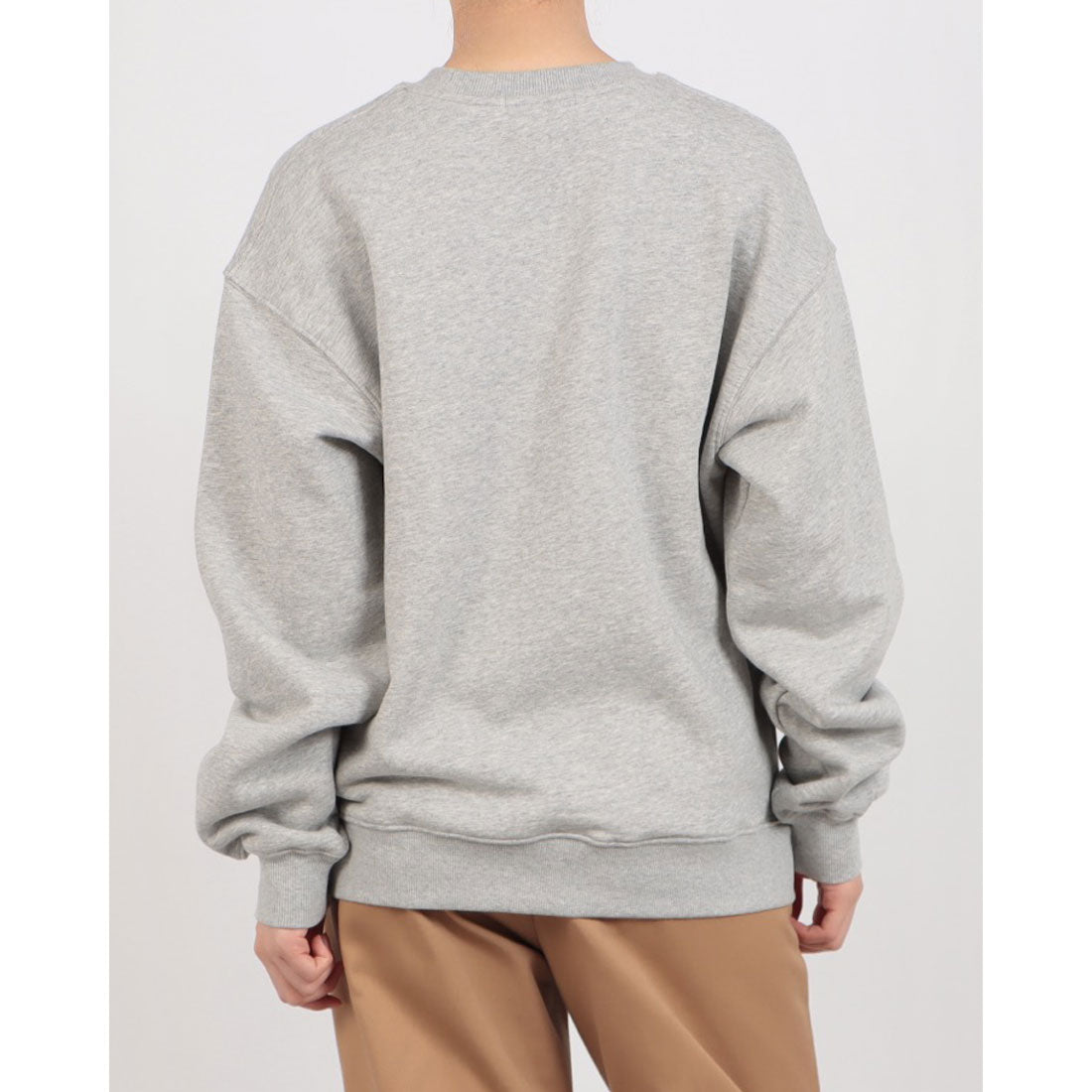 ロングライフアンドハピネス Longlife & Happiness I love yoga クルースウェットシャツ 裏起毛 （BLACK） BLACK