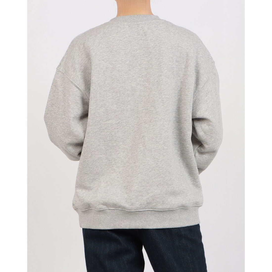 ロングライフアンドハピネス Longlife & Happiness Paris Runners Club クルースウェットシャツ 裏起毛 （GREY MARL） GREY MARL