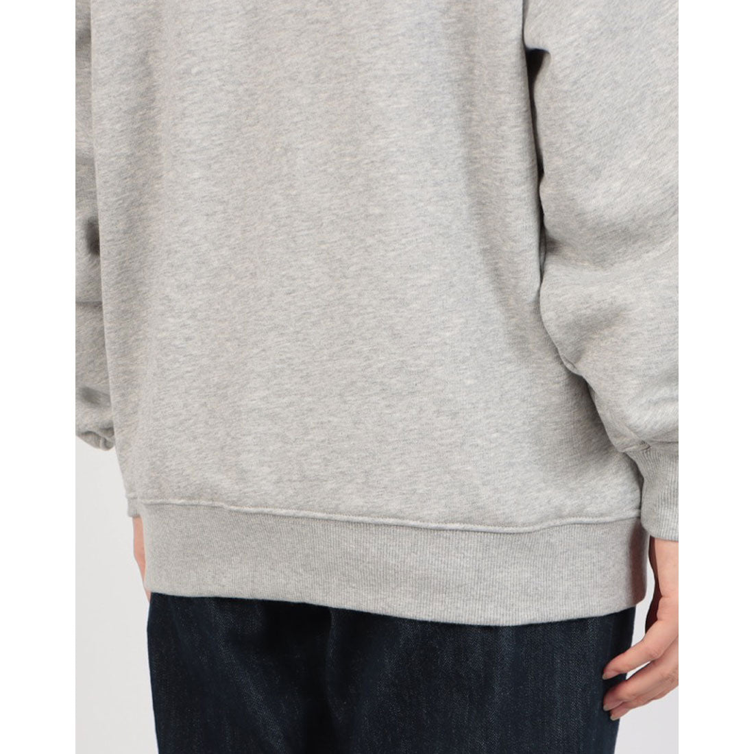 ロングライフアンドハピネス Longlife & Happiness Paris Runners Club クルースウェットシャツ 裏起毛 （GREY MARL） GREY MARL