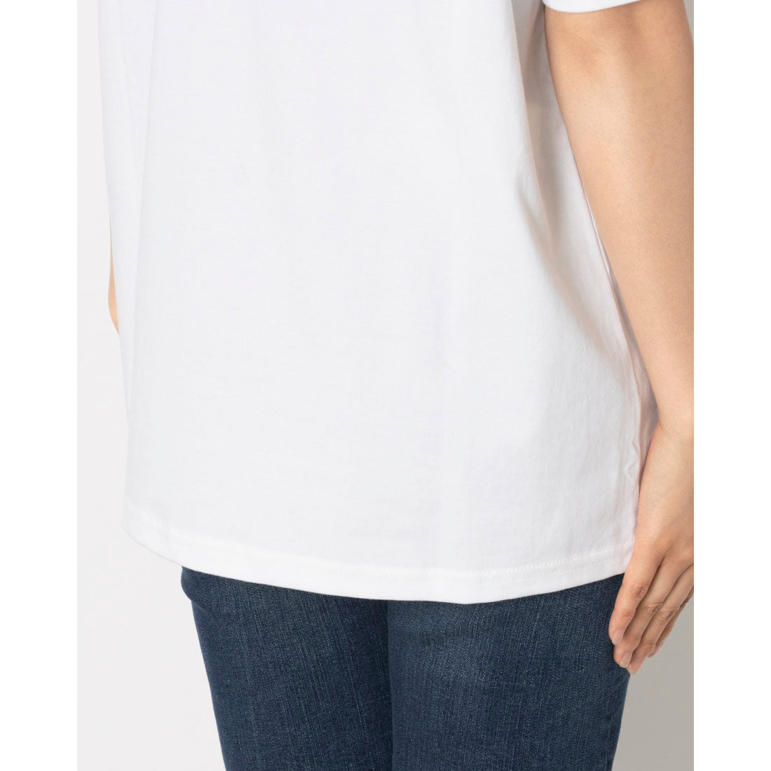 ロングライフアンドハピネス Longlife & Happiness I love yoga コットン クルー 半袖 Tシャツ （CREAM） CREAM
