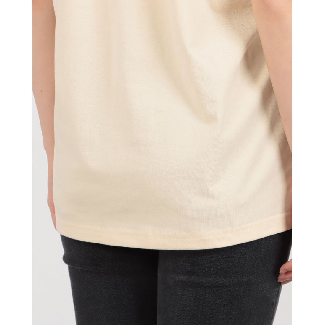 ロングライフアンドハピネス Longlife & Happiness C'est Bon le Yoga コットン クルー 半袖 Tシャツ （LAVENDER） LAVENDER