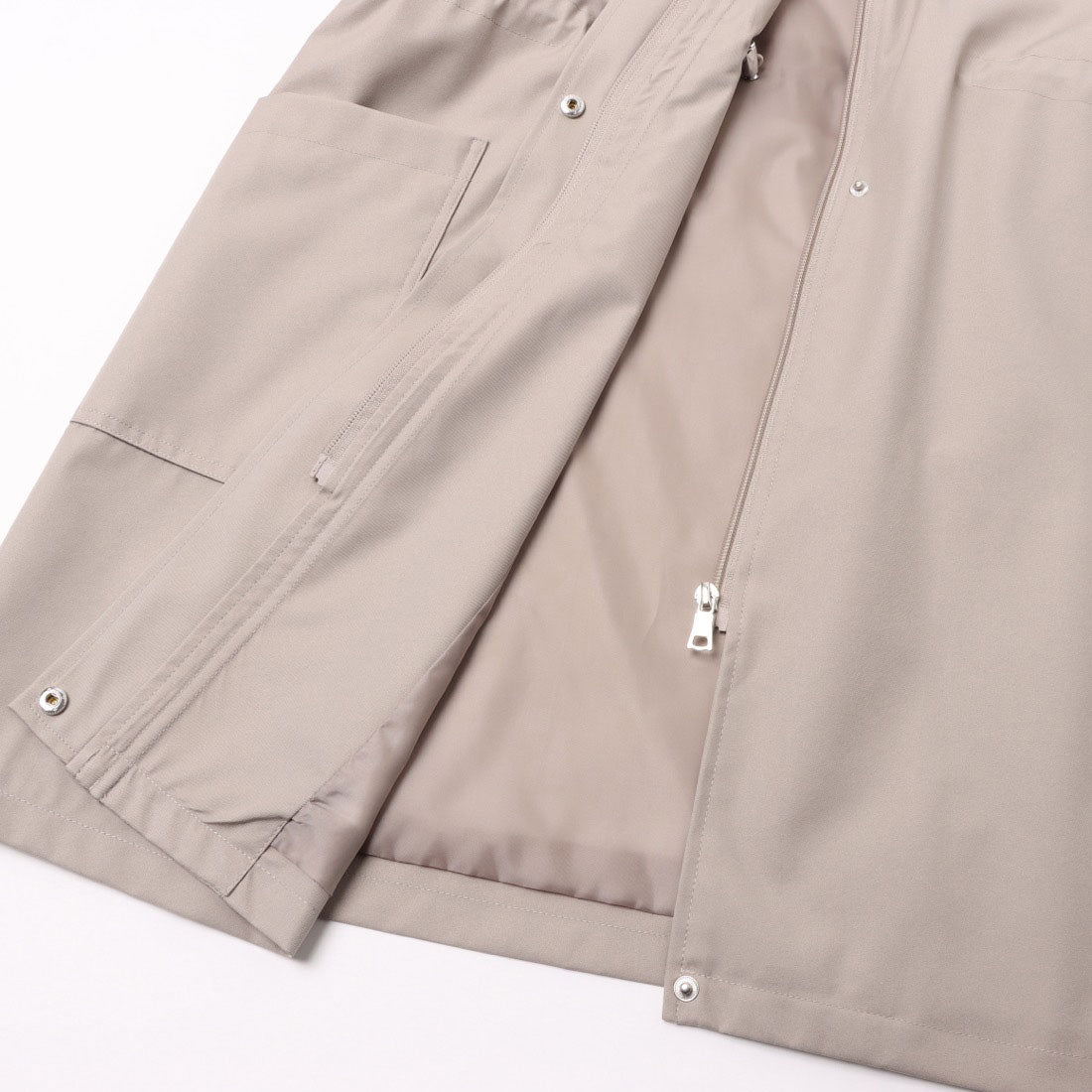 ラリベルテ Laliberte スタンドカラー裏付コート （レンガ） レンガ