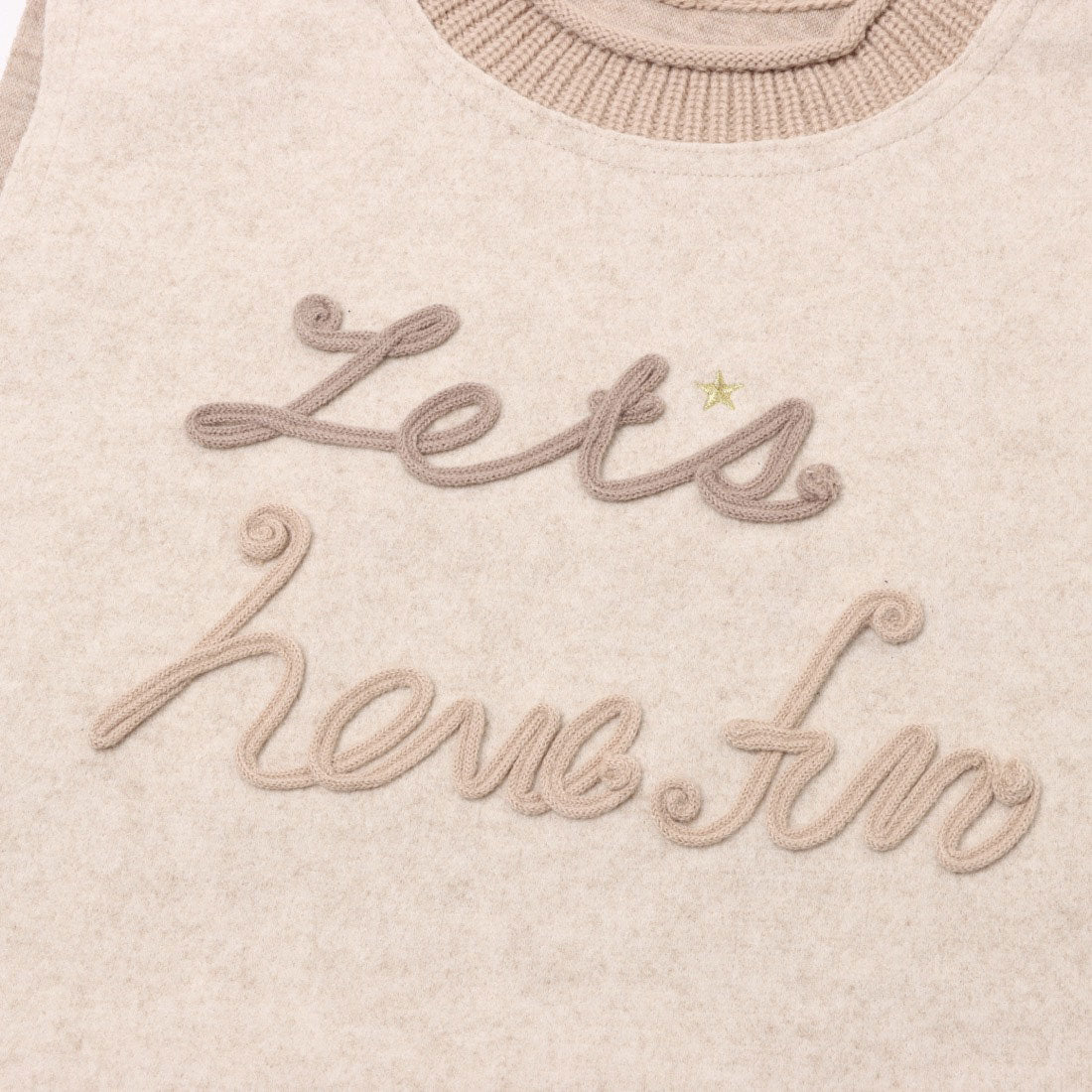 ラリベルテ Laliberte ニット切替チュニック （クロ） クロ