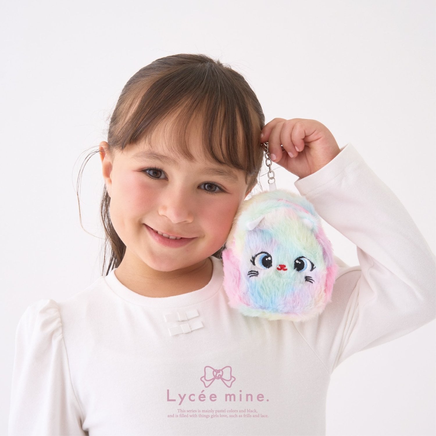 リセマイン Lycee mine 【Lycee mine バレエシリーズ】きゅるきゅるミニポーチ （ラベンダー） ラベンダー