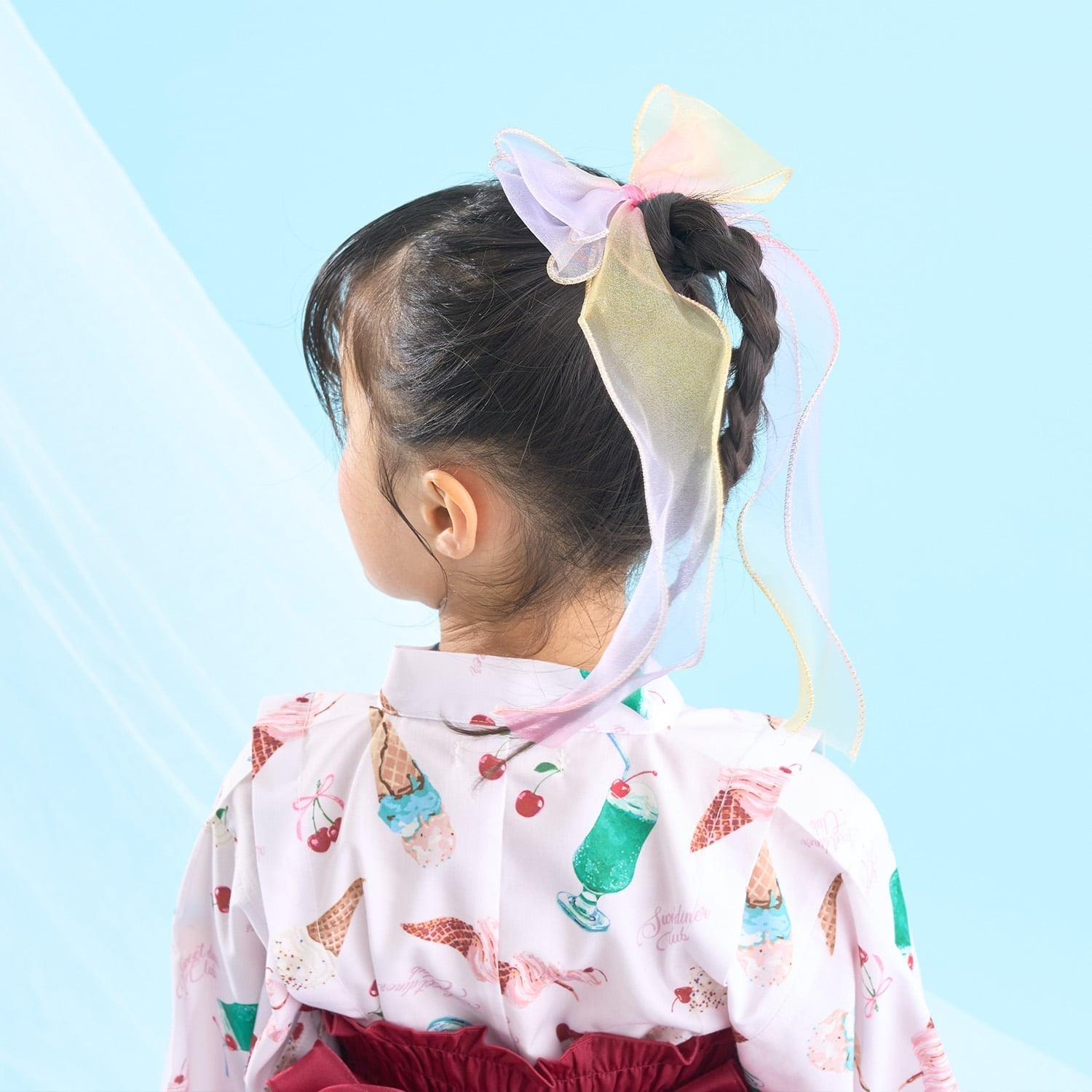 リセマイン Lycee mine オーロラビックリボンヘアクリップ （ピンク） ピンク