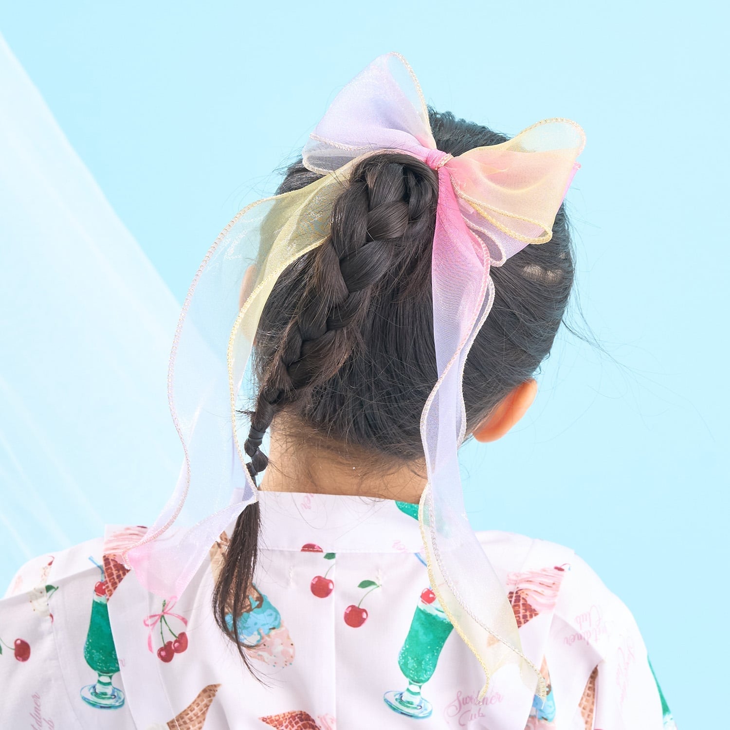 リセマイン Lycee mine オーロラビックリボンヘアクリップ （黄） 黄