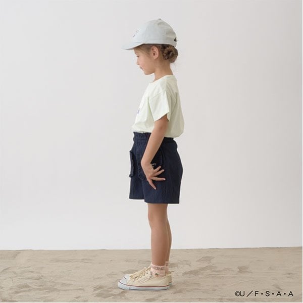 リセマイン Lycee mine 【クレヨンしんちゃん】【ソフトコットン】シロリボンTシャツ （ライトグリーン） ライトグリーン