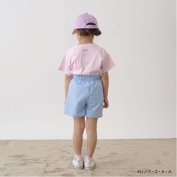 リセマイン Lycee mine 【クレヨンしんちゃん】【ソフトコットン】シロリボンTシャツ （ライトグリーン） ライトグリーン