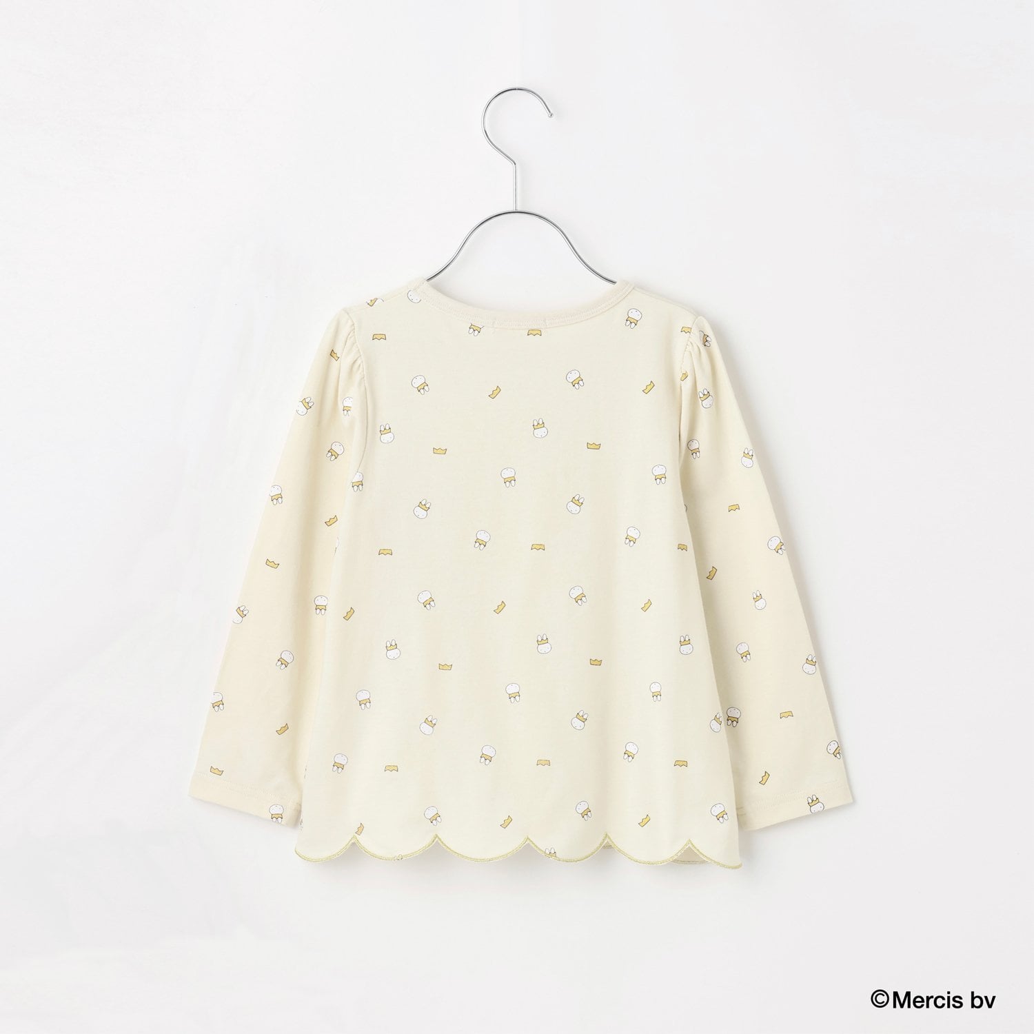 リセマイン Lycee mine 【Miffy】総柄裾スカラップAラインTシャツ （ラベンダー） ラベンダー