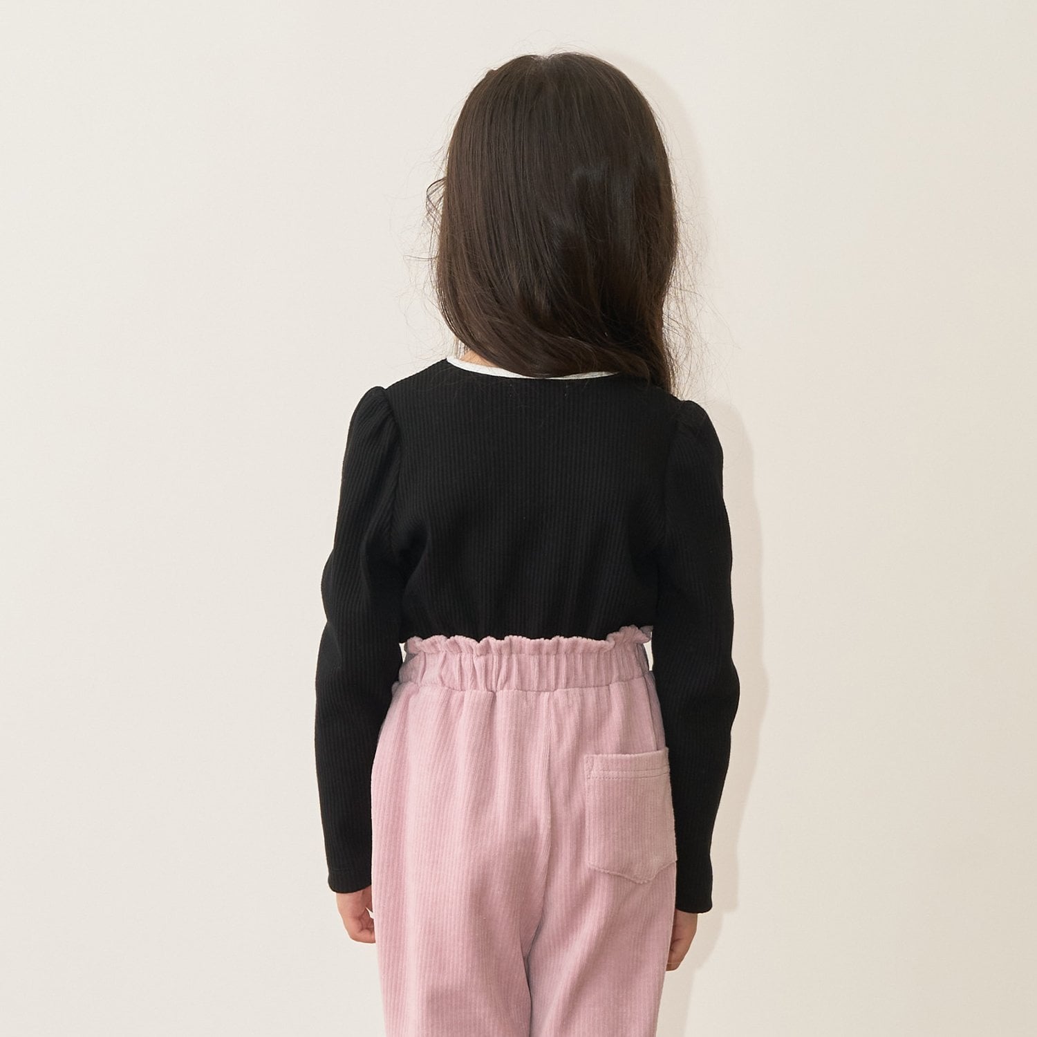 リセマイン Lycee mine バイカラーハートテレコトップス （黒） 黒