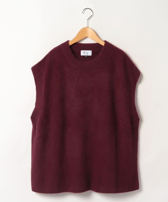 La Ef la.f… [Plus Size][la.f...L] 12G RACCOON Knit
