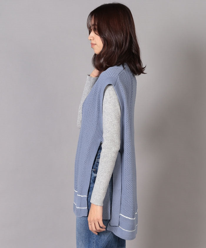 La Ef la.f… 【la.f...】5G C/N Code Knit