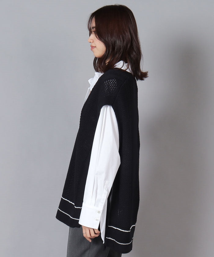 La Ef la.f… 【la.f...】5G C/N Code Knit