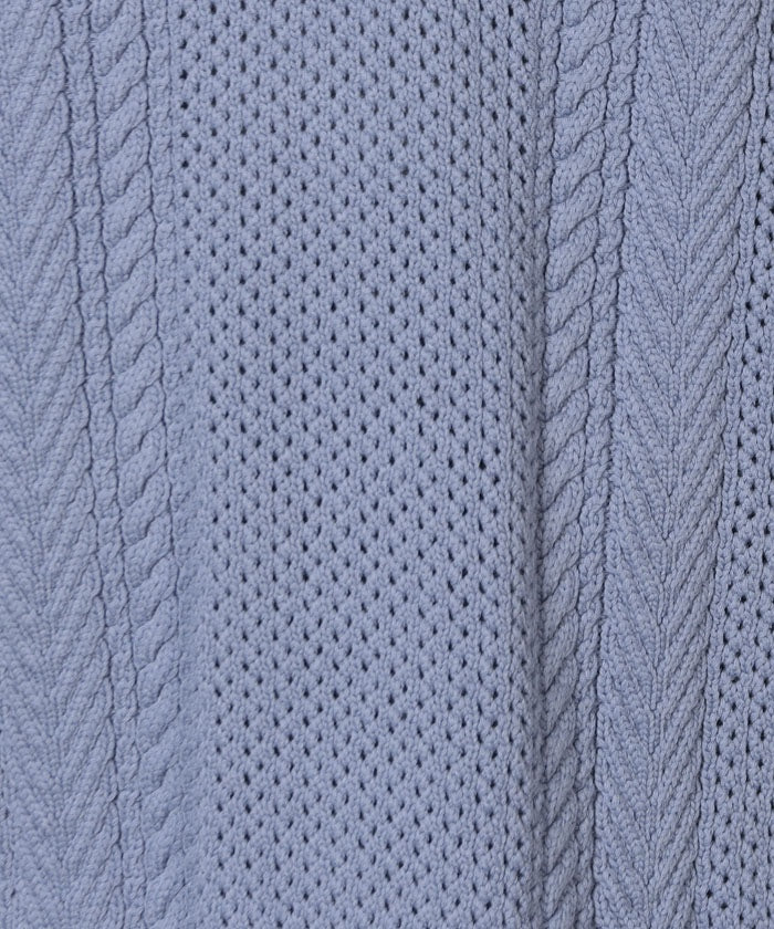 La Ef la.f… 【la.f...】5G C/N Code Knit