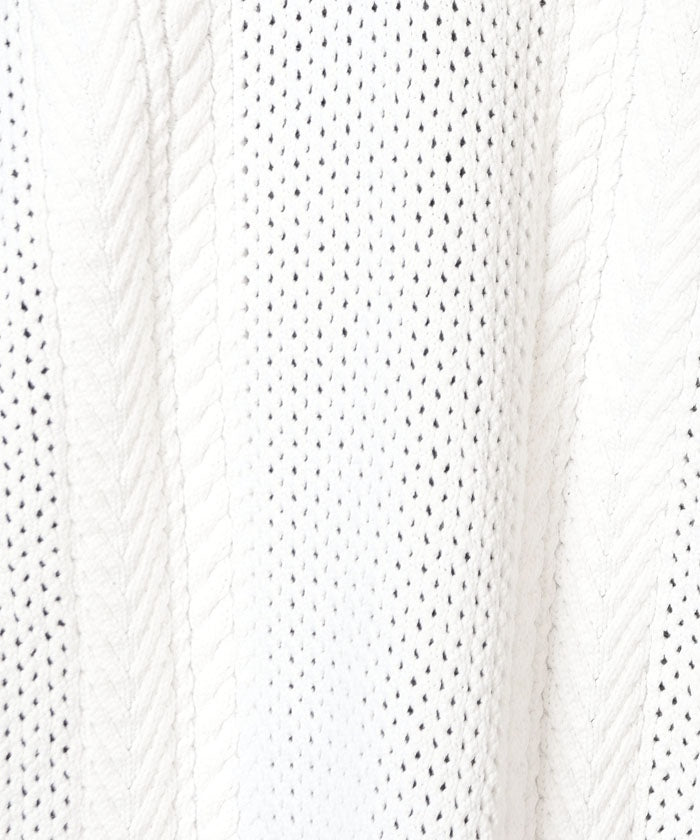 La Ef la.f… 【la.f...】5G C/N Code Knit
