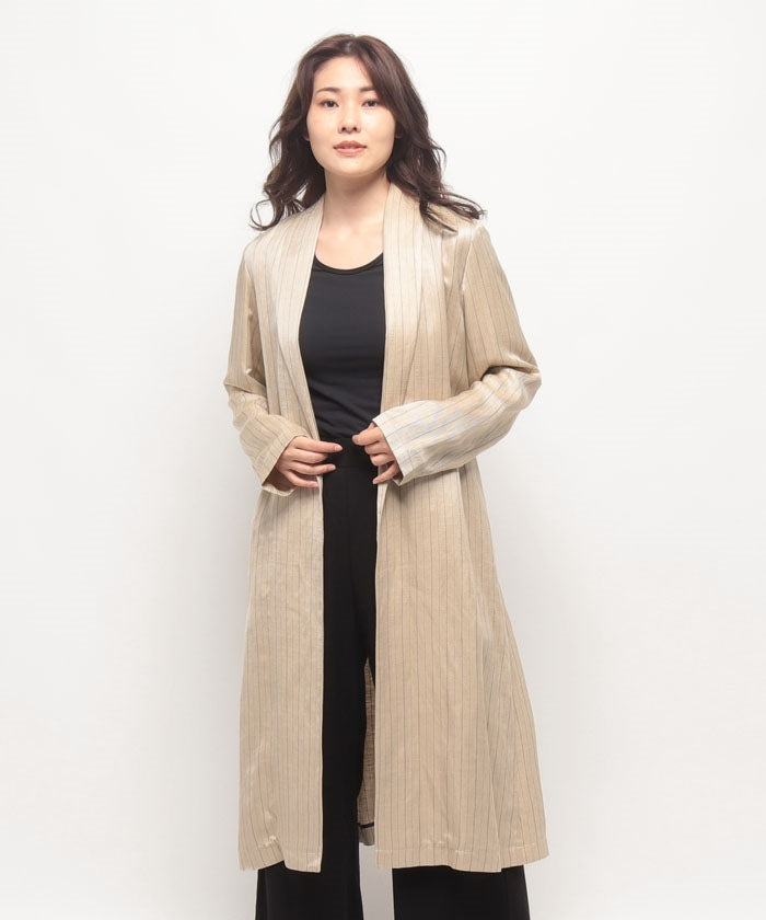 La Ef la.f… 【la.f...】 R/C/L Oxford Stretch Coat