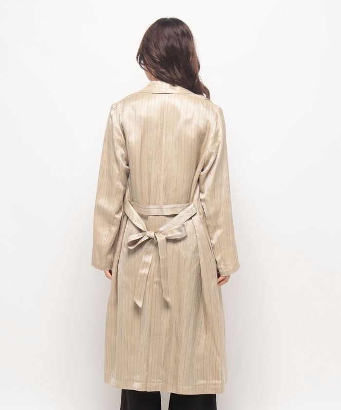 La Ef la.f… 【la.f...】 R/C/L Oxford Stretch Coat