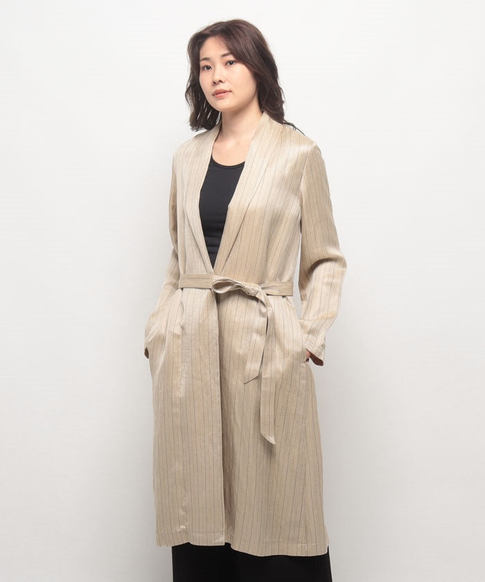 La Ef la.f… 【la.f...】 R/C/L Oxford Stretch Coat