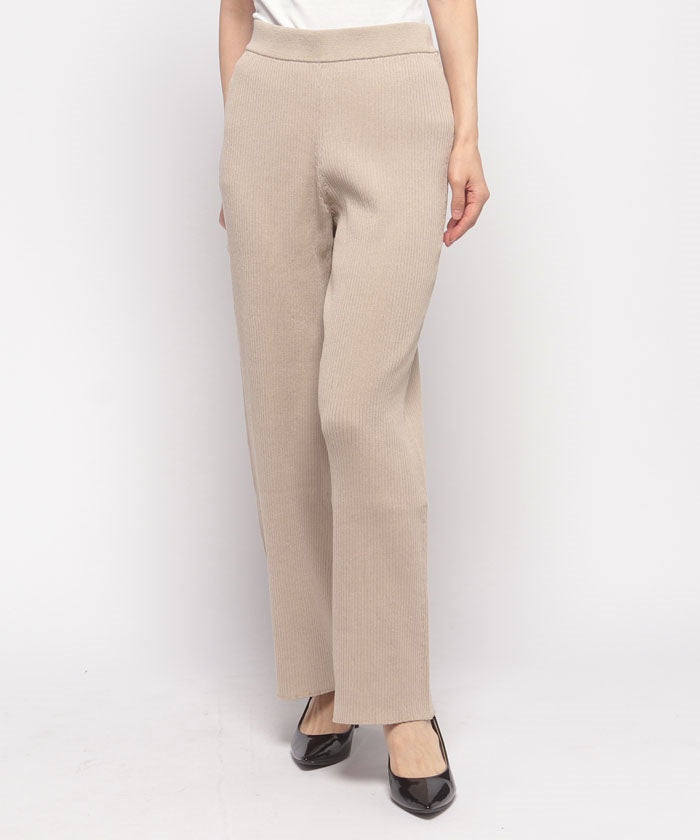 La Ef la.f… 【la.f...】16G LINEN SILK Knit Pants