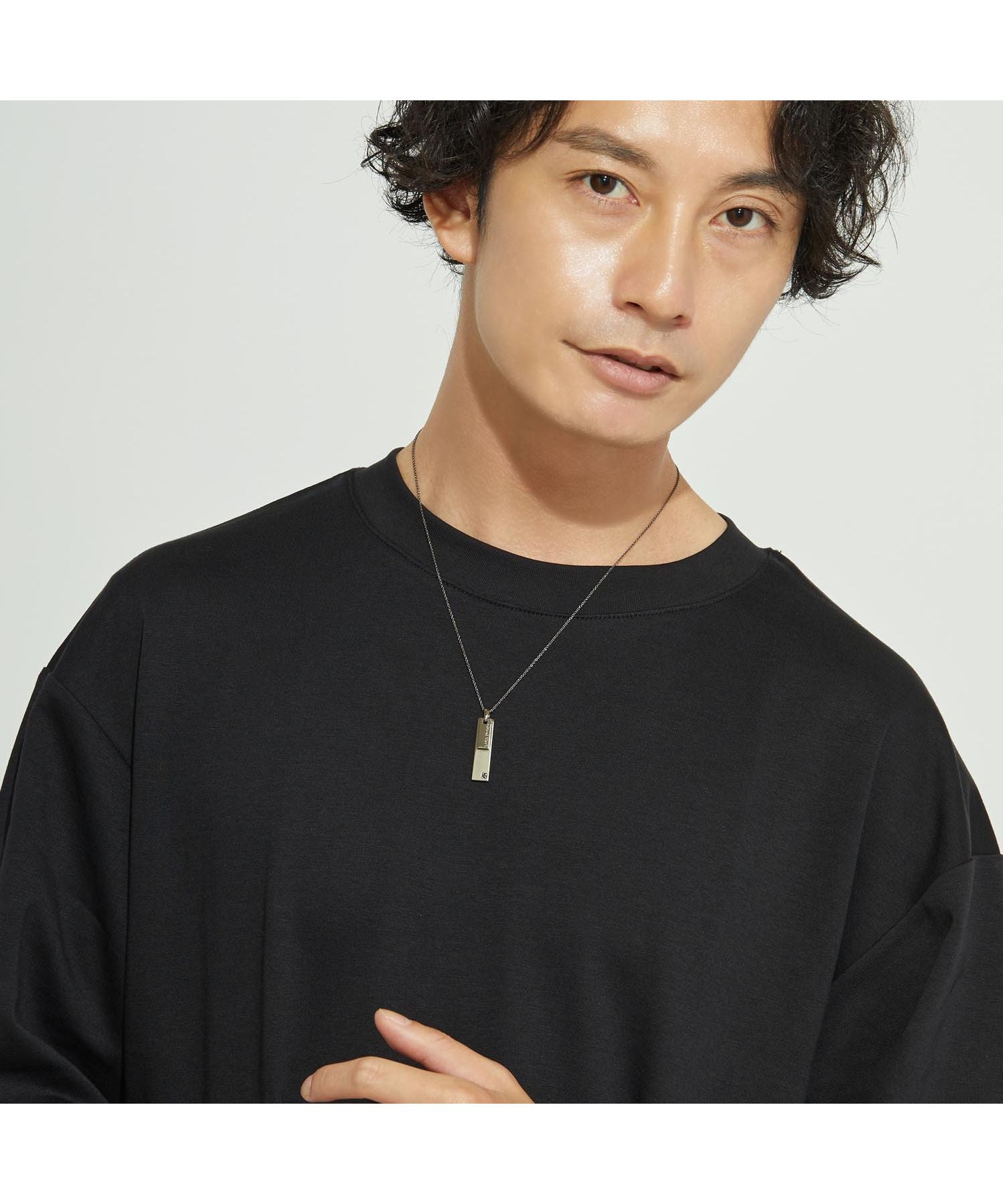 ララクリスティー LARA Christie ララクリスティー ネックレス メンズ シルバー イノセント BLACK Label p3882ーb
