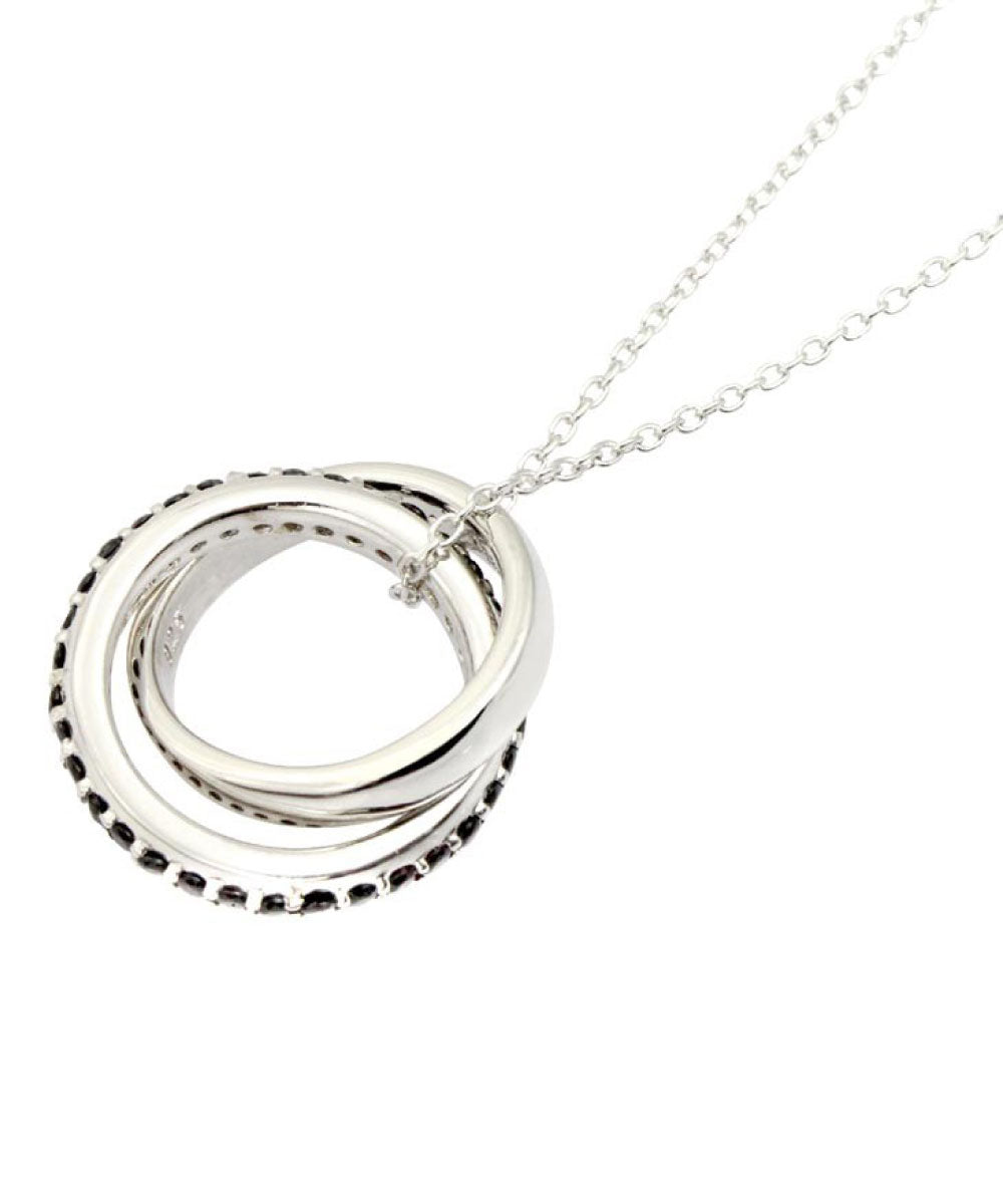 ララクリスティー LARA Christie ララクリスティー ネックレス メンズ メビウス BLACK Label p3884ーb （シルバー） シルバー