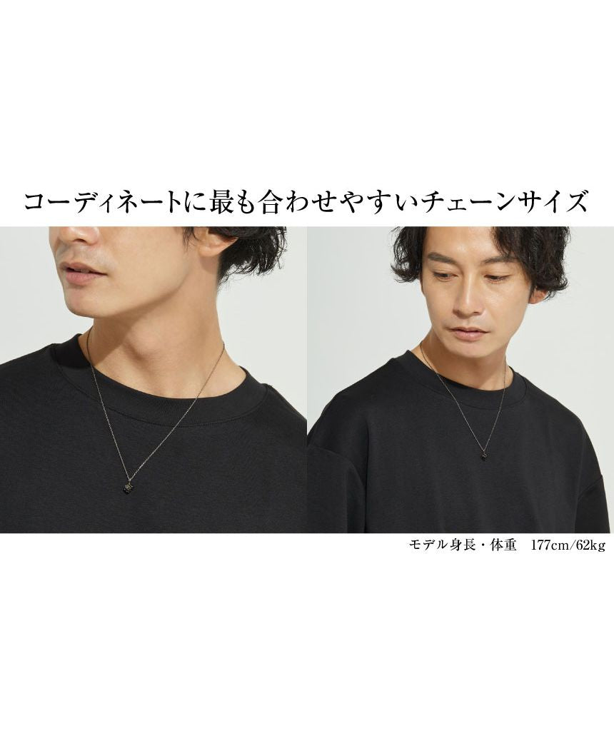 ララクリスティー LARA Christie ララクリスティー ネックレス メンズ ディスティニーダイス BLACK Label p8778ーb （シルバー） シルバー
