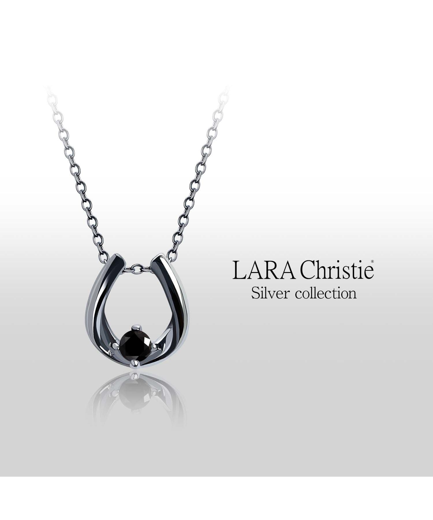 ララクリスティー LARA Christie ララクリスティー ネックレス メンズ ホースシュー 馬蹄 ネックレス 男性用 [ BLACK Label ] p13970ーb