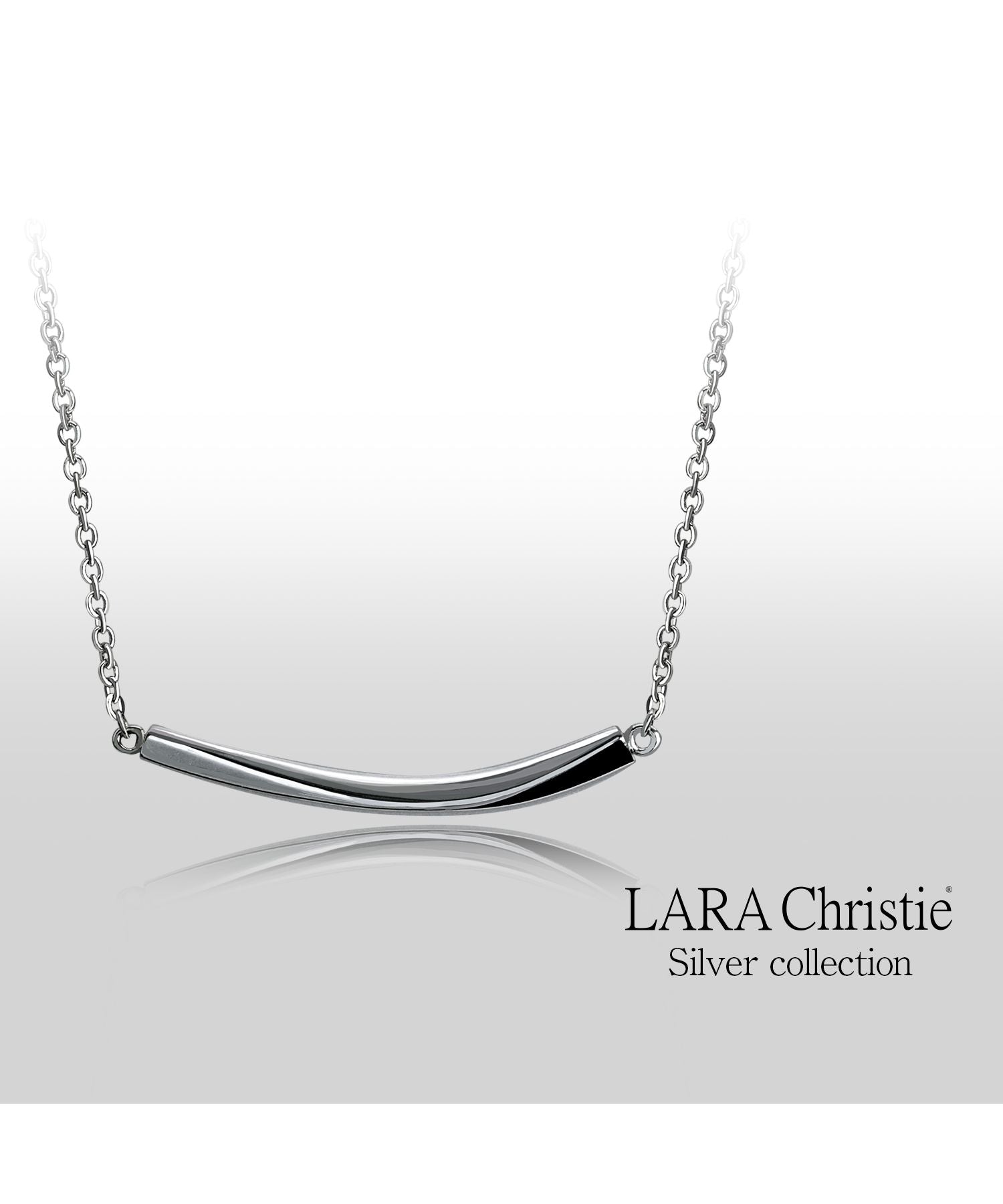 ララクリスティー LARA Christie ネックレス メンズ ライン デザイン シルバー925 silver   ララクリスティー LARA Christie 男性 誕生日プレゼント