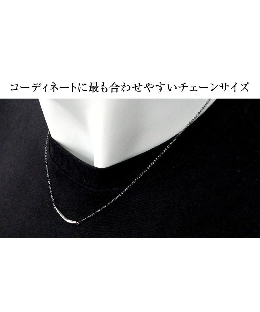 ララクリスティー LARA Christie ネックレス メンズ ライン デザイン シルバー925 silver   ララクリスティー LARA Christie 男性 誕生日プレゼント