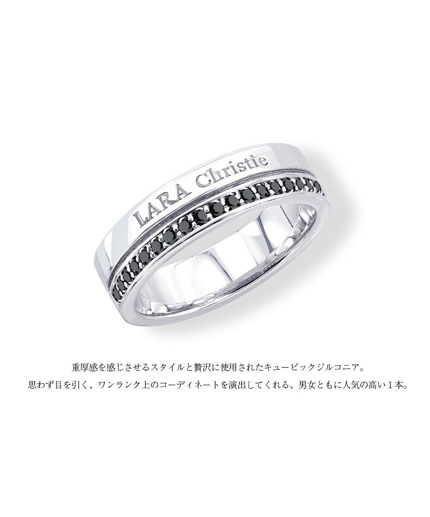 ララクリスティー LARA Christie ララクリスティー リング 指輪 メンズ シルバー トラディショナル [ BLACK Label ]