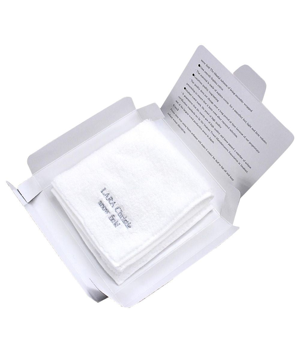 LARA Christie LARA Christie Imabari Hand Towel cotton snow field lh92-0001