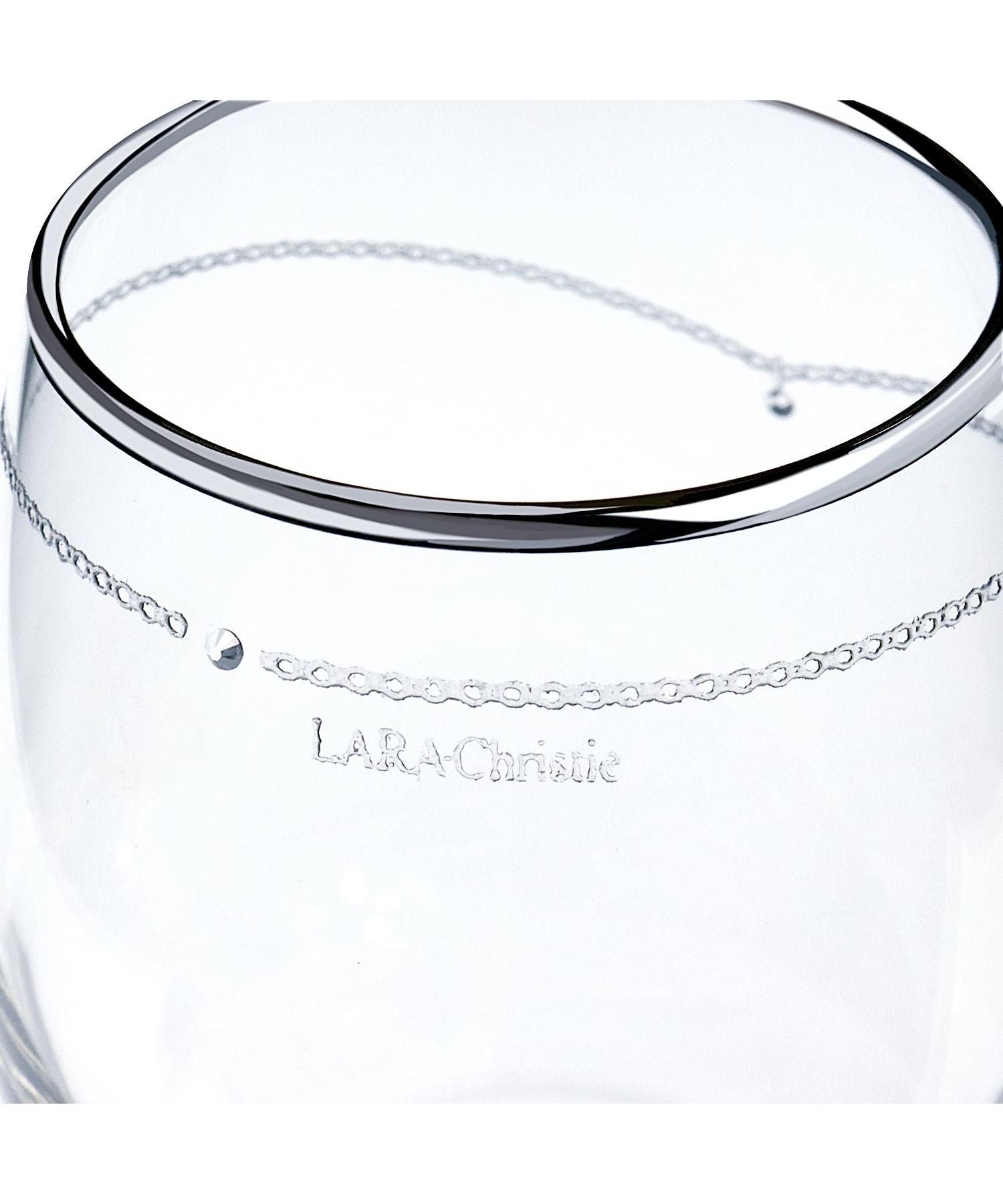 拉拉克里斯蒂 LARA Christie 拉拉克里斯蒂 雙人杯 奧地利產水晶 冰酒杯 lh-84-0001p