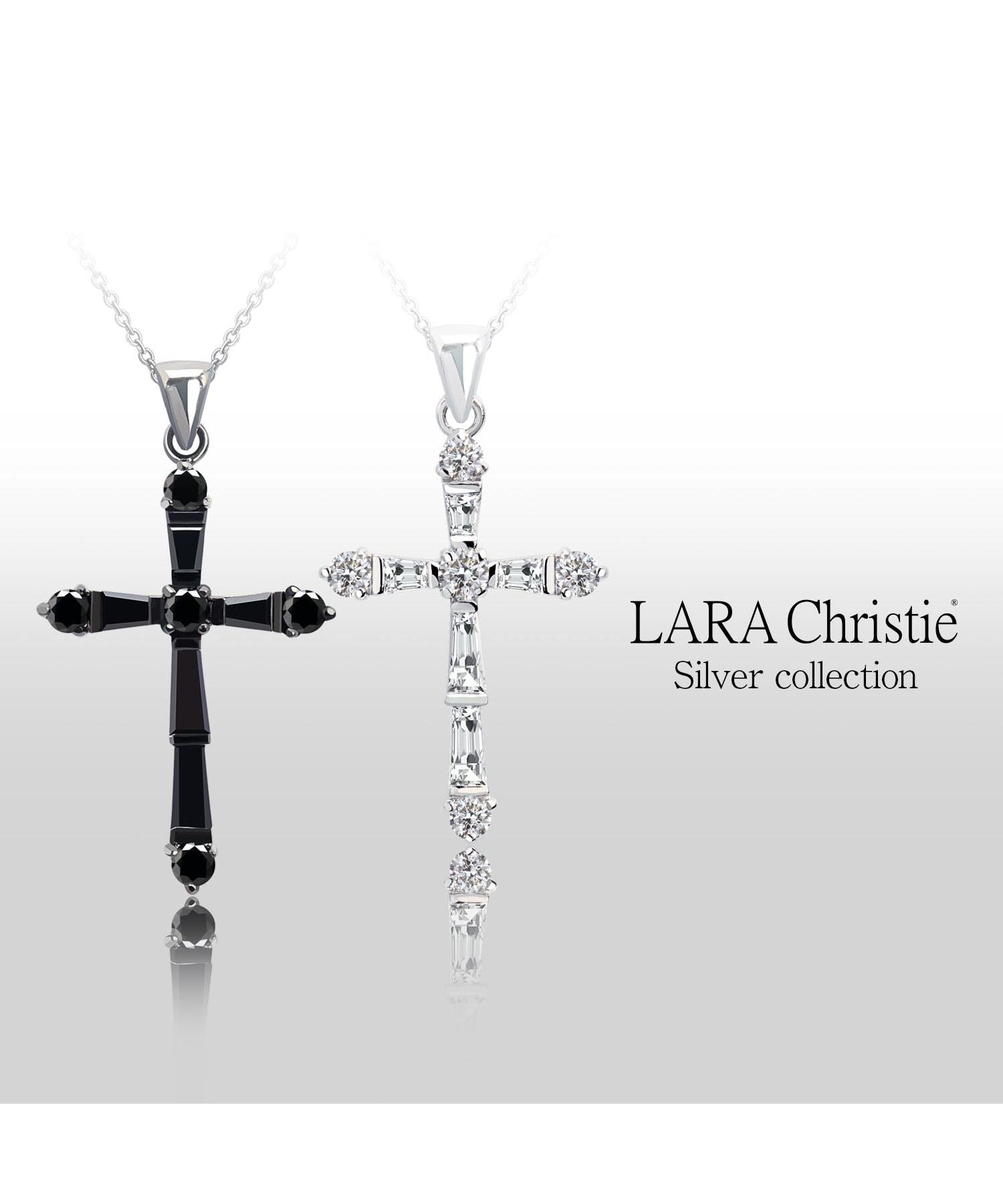 ララクリスティー LARA Christie ララクリスティー ペアネックレス ホーリークロス p0025ーp （シルバー） シルバー