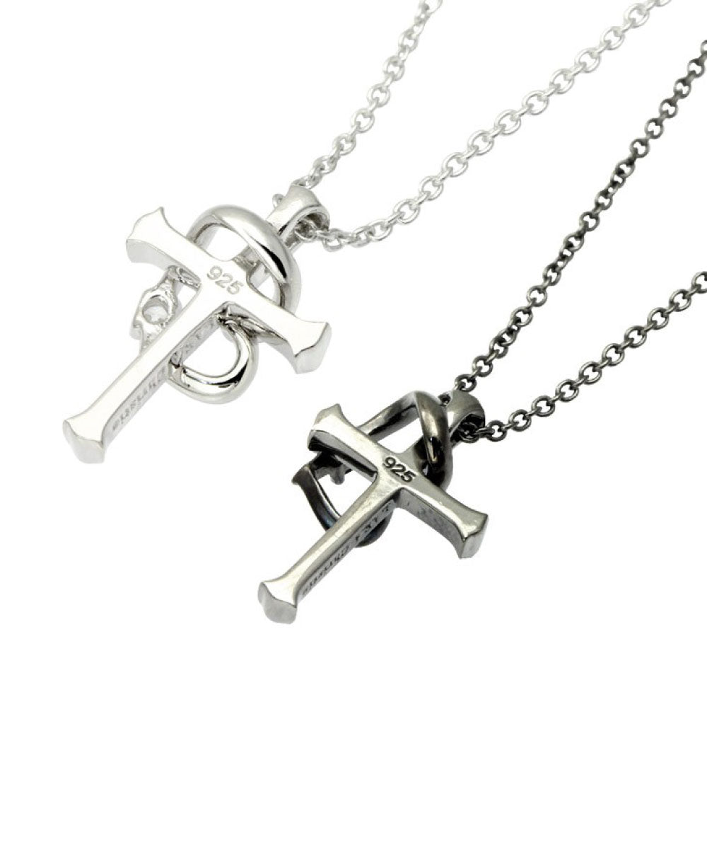 ララクリスティー LARA Christie ララクリスティー ペアネックレス ラヴァーズクロス  ネックレス PAIR Label p5805ーp
