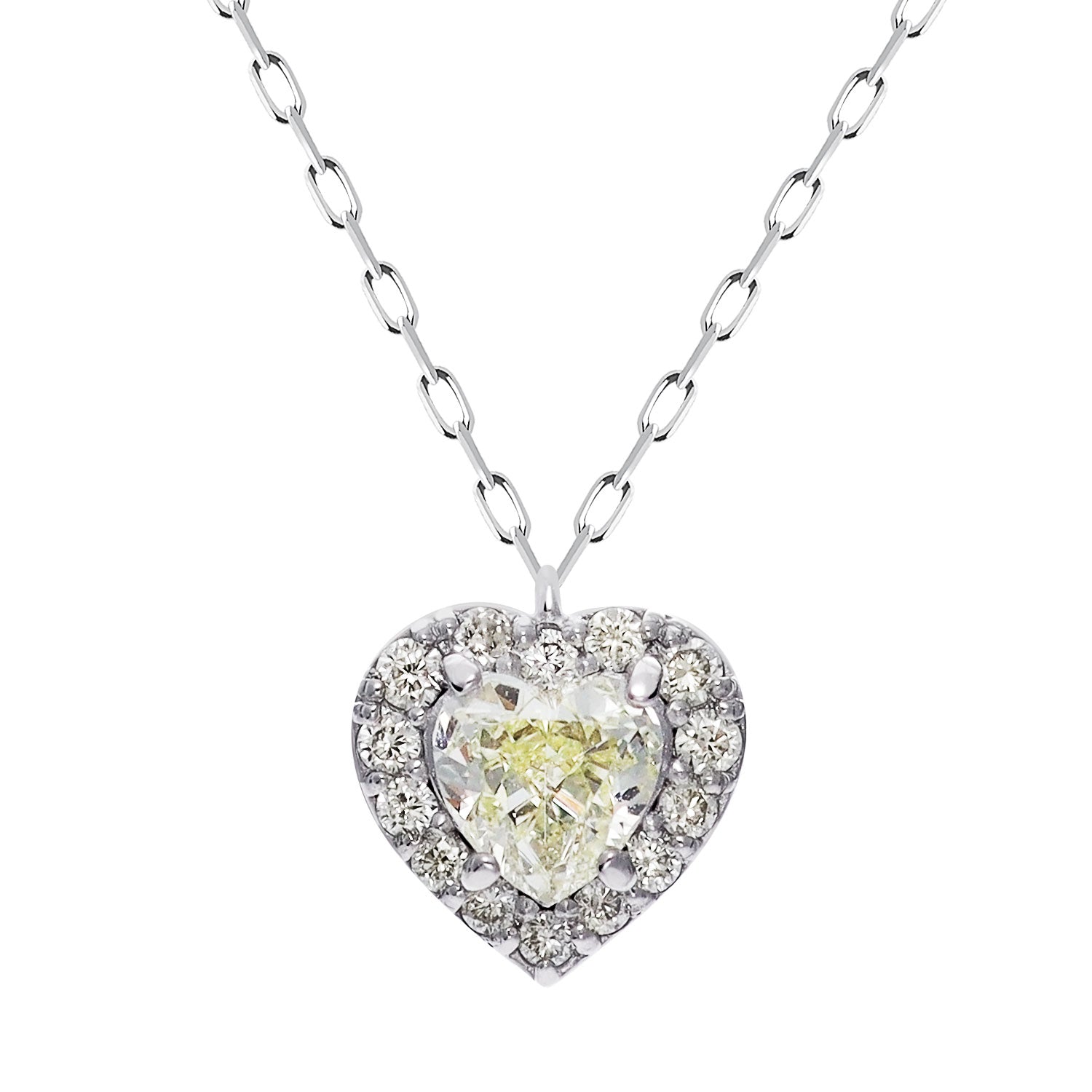 ララクリスティー LARA Christie ネックレス レディース ダイヤモンド ネックレス 0.27ct SIクラス相当 プラチナ PT900 K18 18金 ハート （プラチナ） プラチナ