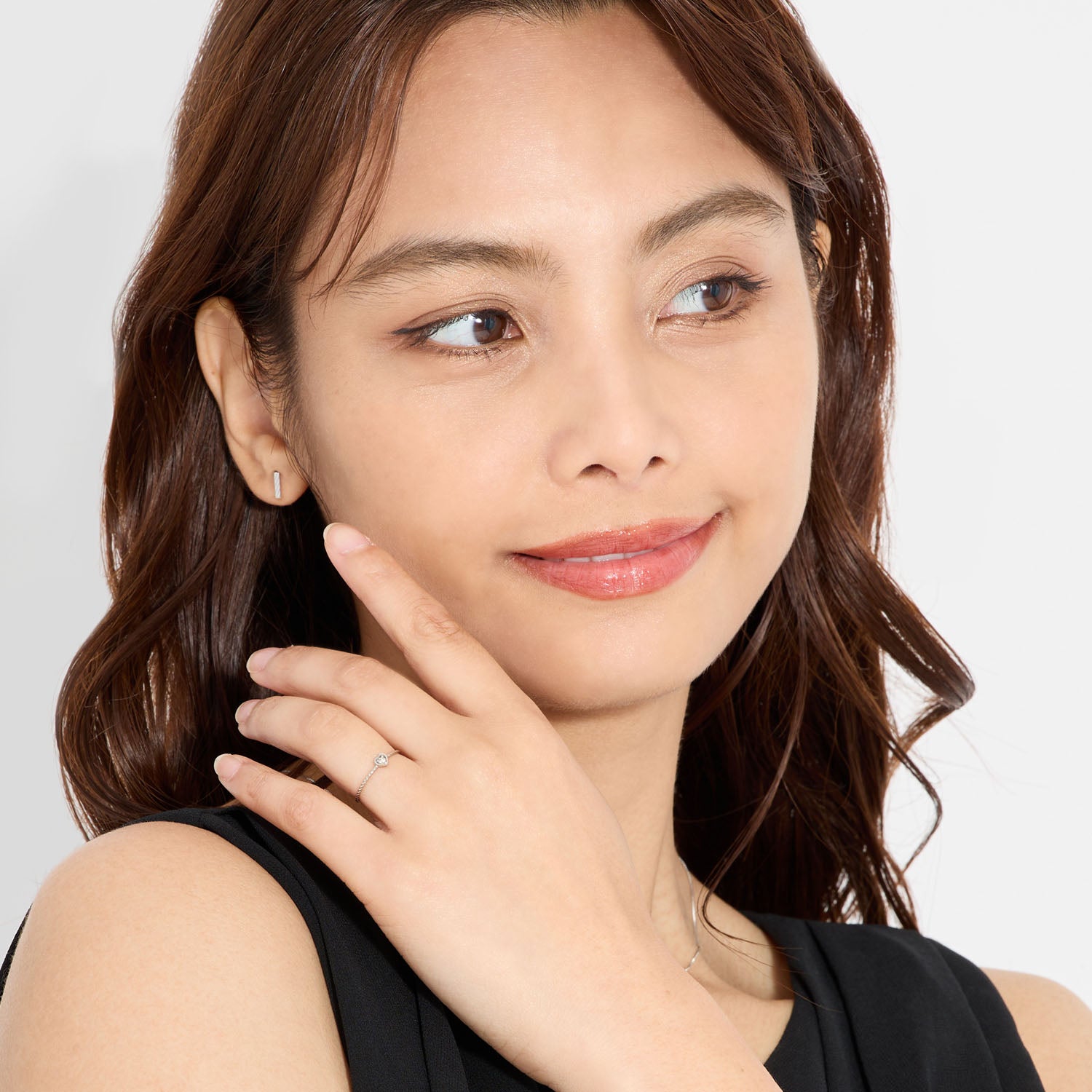 ララクリスティー LARA Christie リング レディース プラチナ ダイヤモンド ハート 指輪 PT950 プラチナ （プラチナ(Pt950) ハート） プラチナ(Pt950) ハート