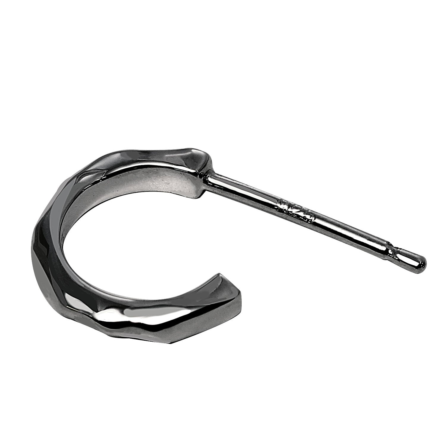 ララクリスティー LARA Christie ペア ピアス メンズ ハーフ フープ シルバー925 [ PAIR Label ] e14054-p （シルバー） シルバー